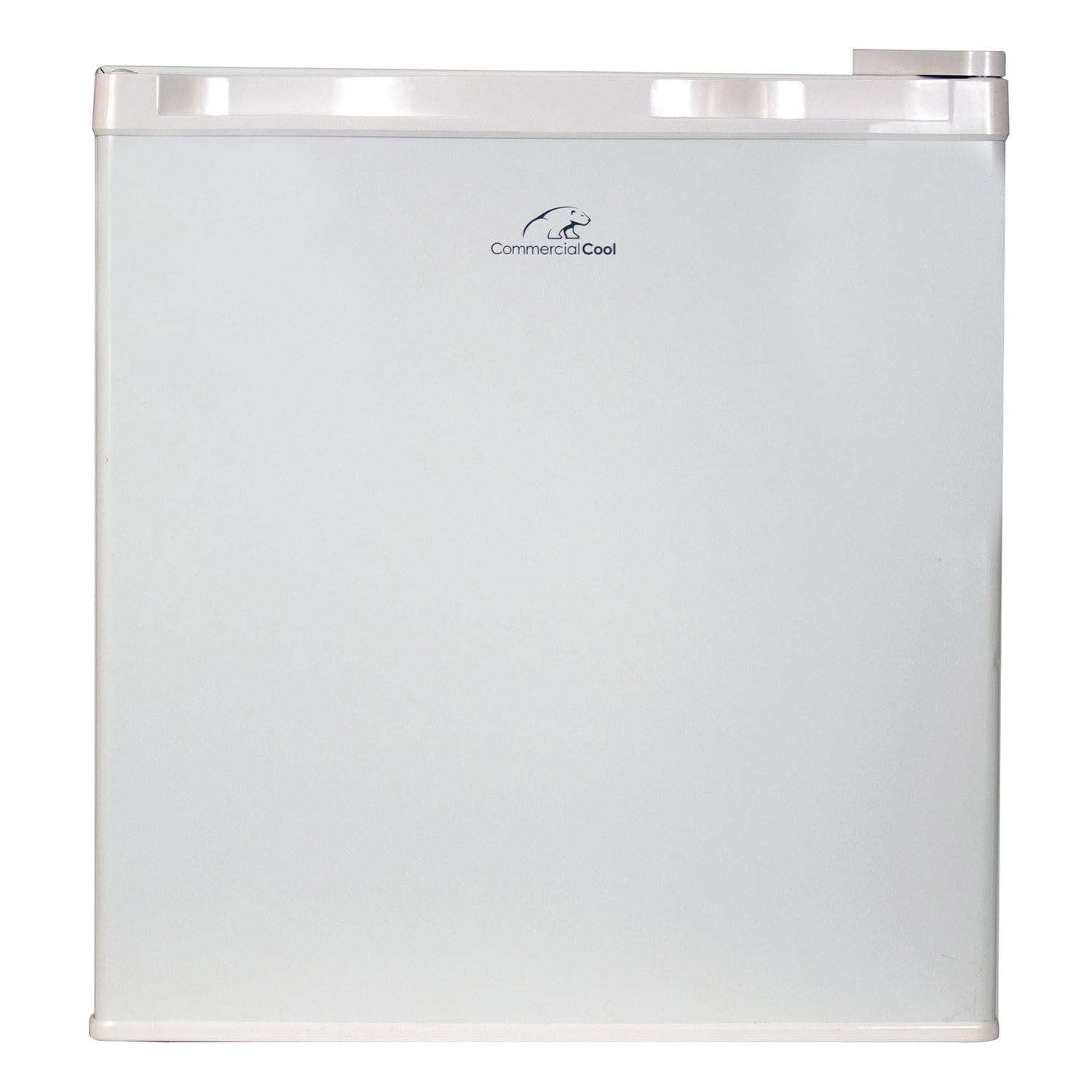 Commercial Cool CCR16W Compact Single Door Refrigerator and Freezer. 1.6 cu. ft. Mini Fridge. White