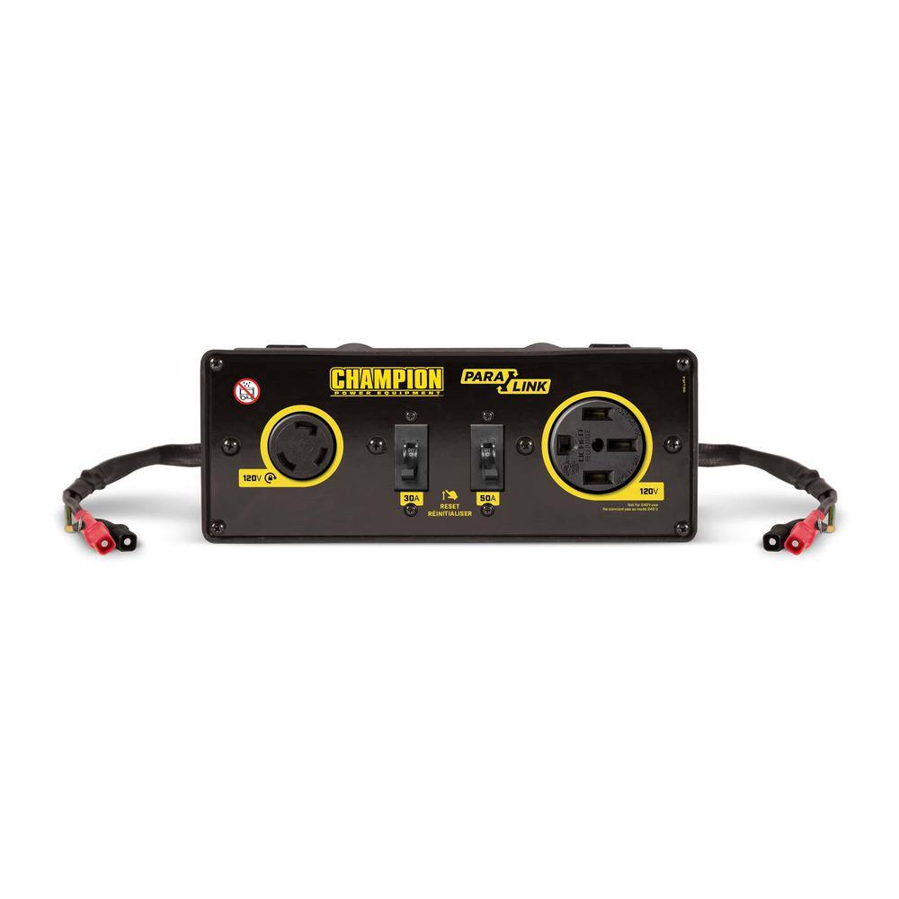 Champion Power Equipment 100319 50-Amp RV Ready Parallel Kit for Linking Two 2800-Watt or Higher Inverter Generators