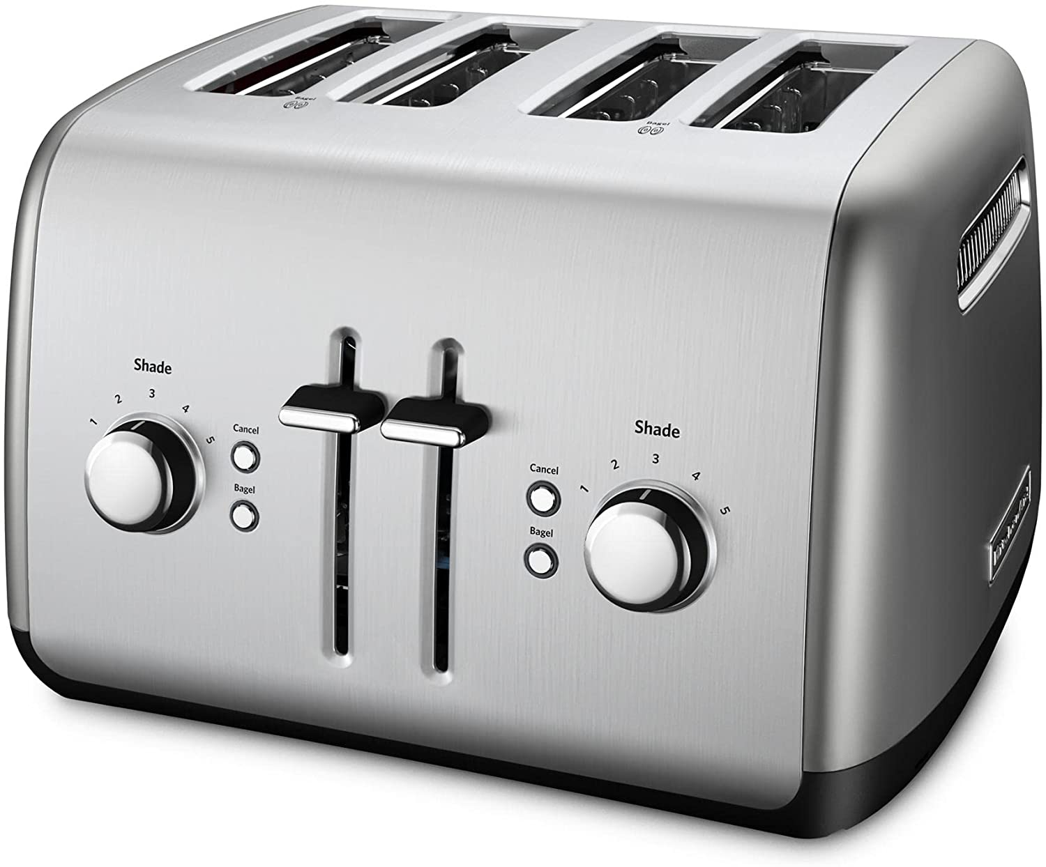 KitchenAid 4-Slice Toaster with Manual High-Lift Lever. Sliver