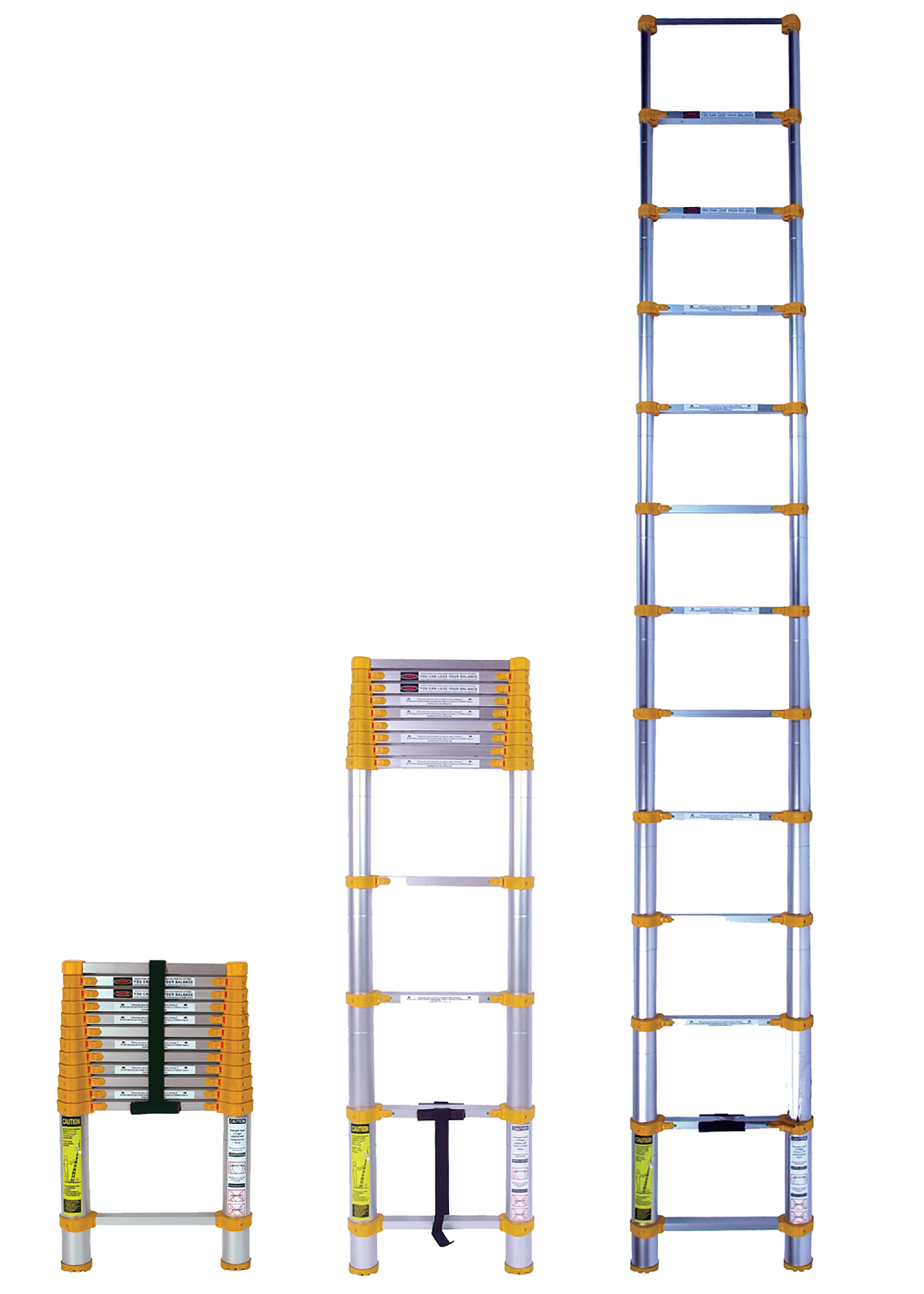 Xtend+Climb Aluminum 12.5-ft Type 1- 250 lbs. Capacity Telescoping Extension Ladder