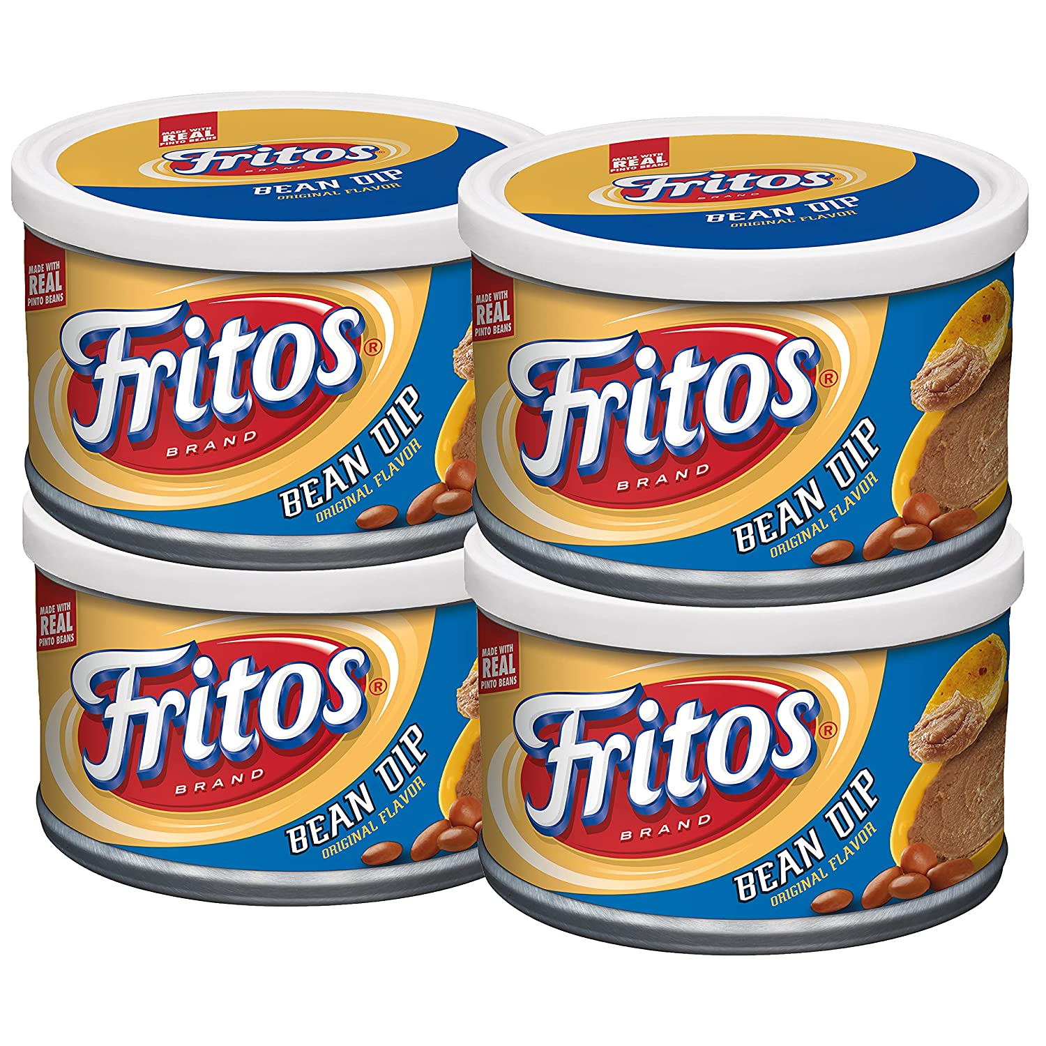 Fritos Original Bean Dip. 9 Oz. 4 Count