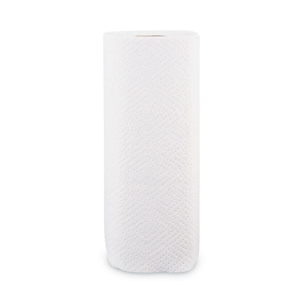 Boardwalk Perforated 2-Ply 9 in. x 11 in. Household Paper Towel Rolls - White (85 Sheets/Roll. 30 Rolls/Carton)