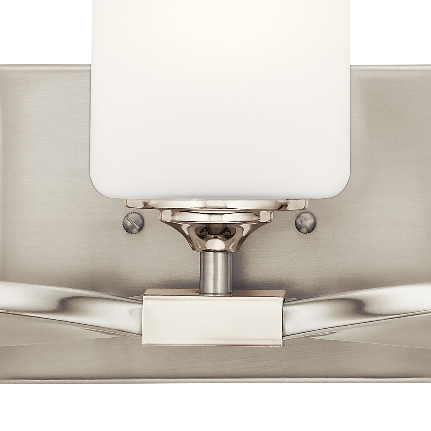 Kichler 55002NI Marette 22.75-in 3-Light Brushed Nickel Modern/Contemporary Vanity Light