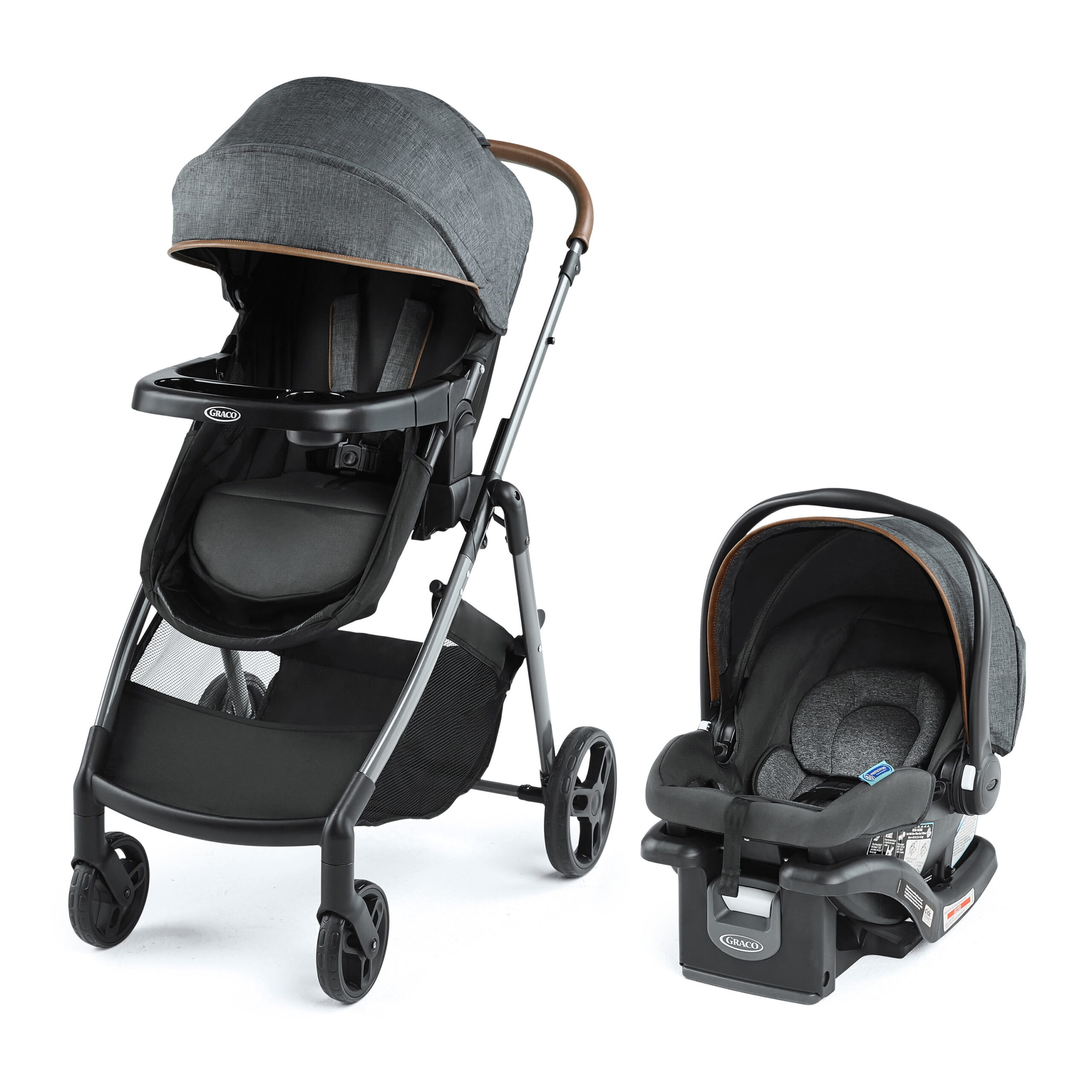 Graco Modes Trio Travel System. Hemlock