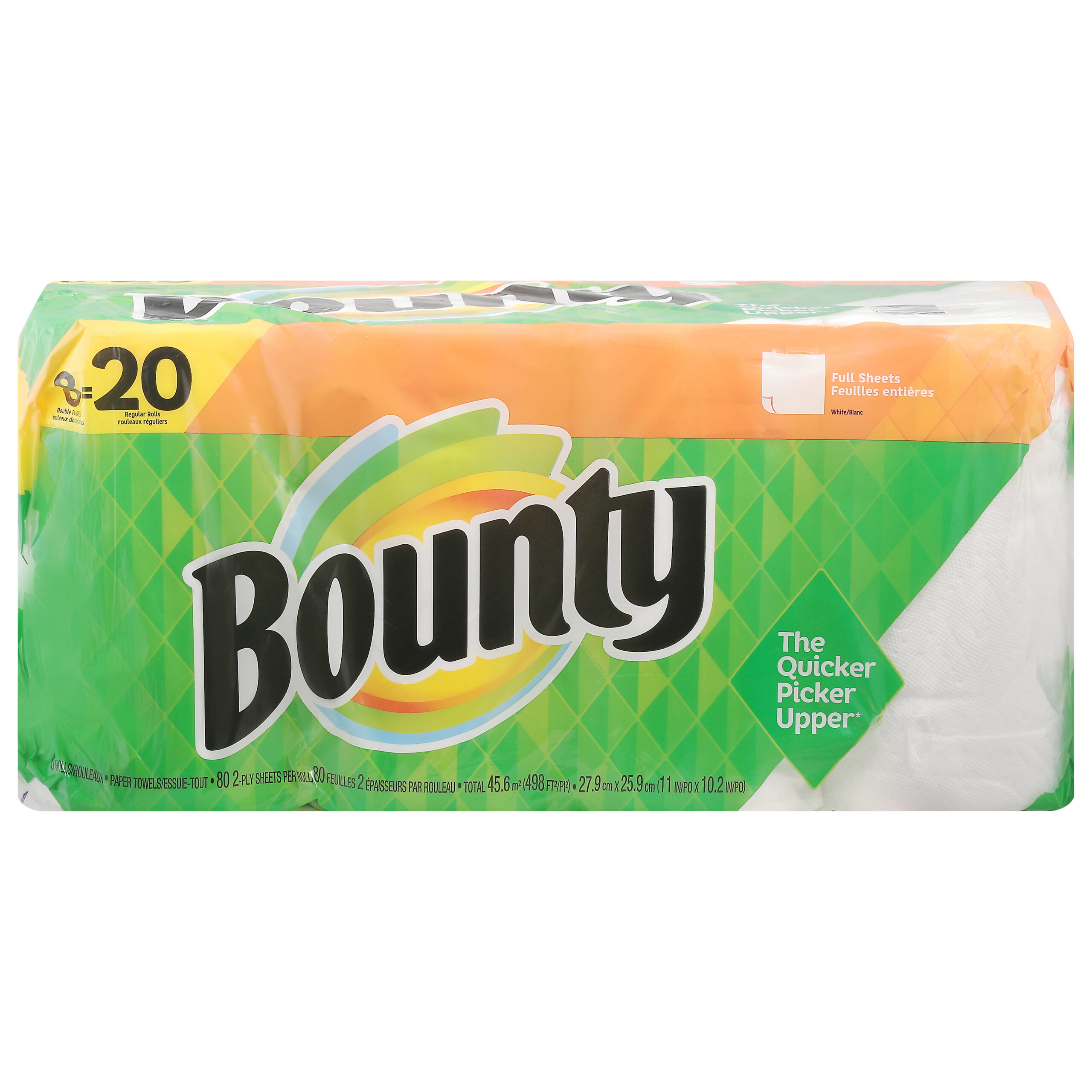 Bounty Full Sheet Paper Towel (8 Double Plus Rolls) 3700067090