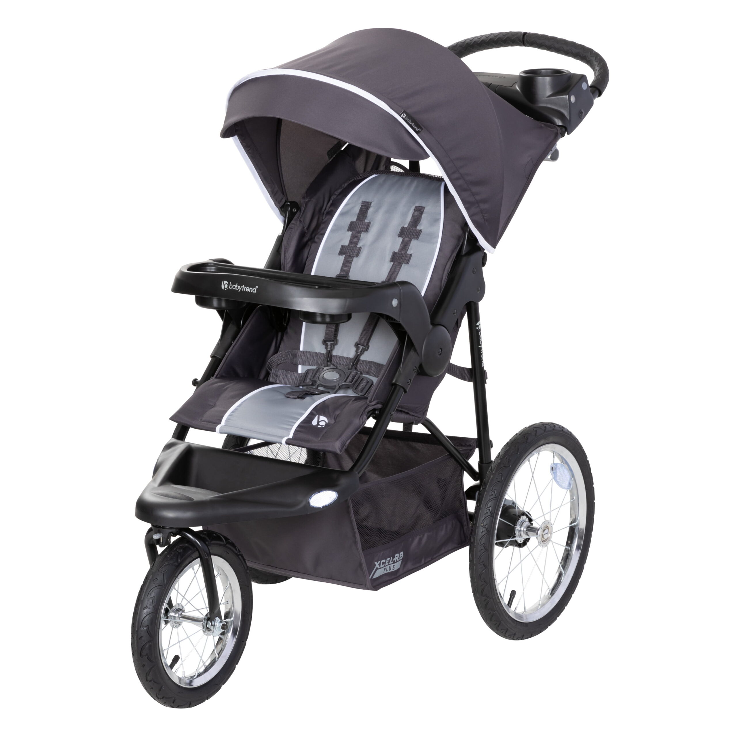 Baby Trend Xcel-R8 PLUS Jogging Stroller. Liberty Grey