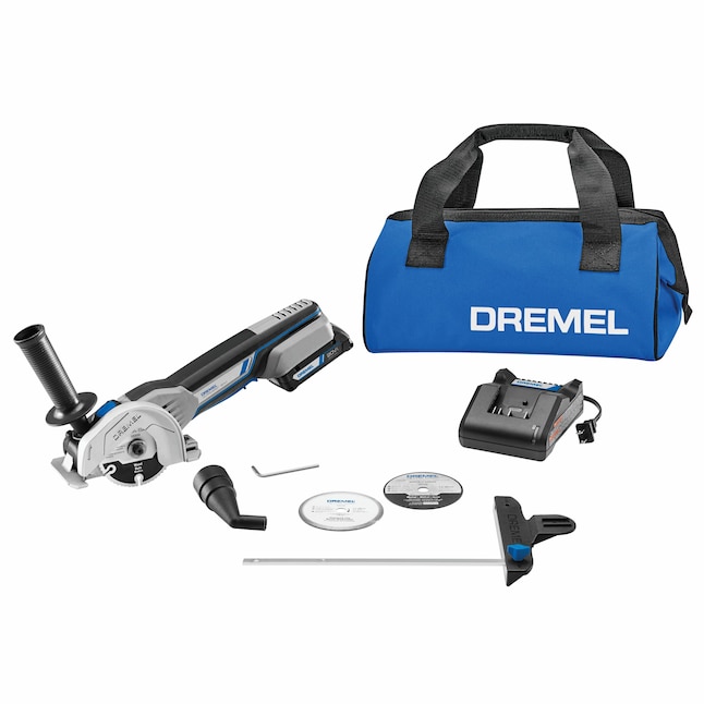 Dremel Circular Saw US20V-01 Ultra-Saw 20-Volt 4-in Cordless Compact Saw Kit (1-Battery and Charger Included)