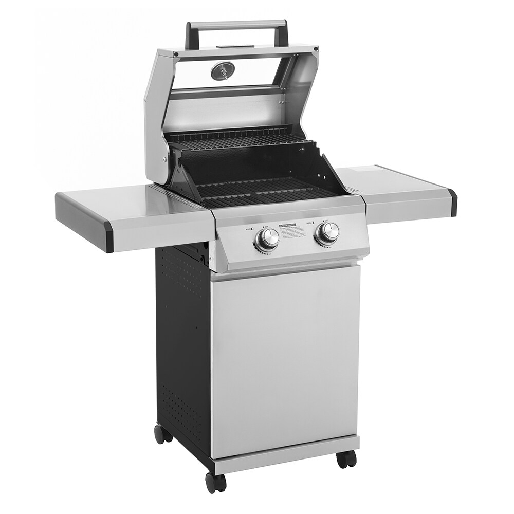 Monument Clearview Stainless Steel 2-Burner Liquid Propane Gas Grill