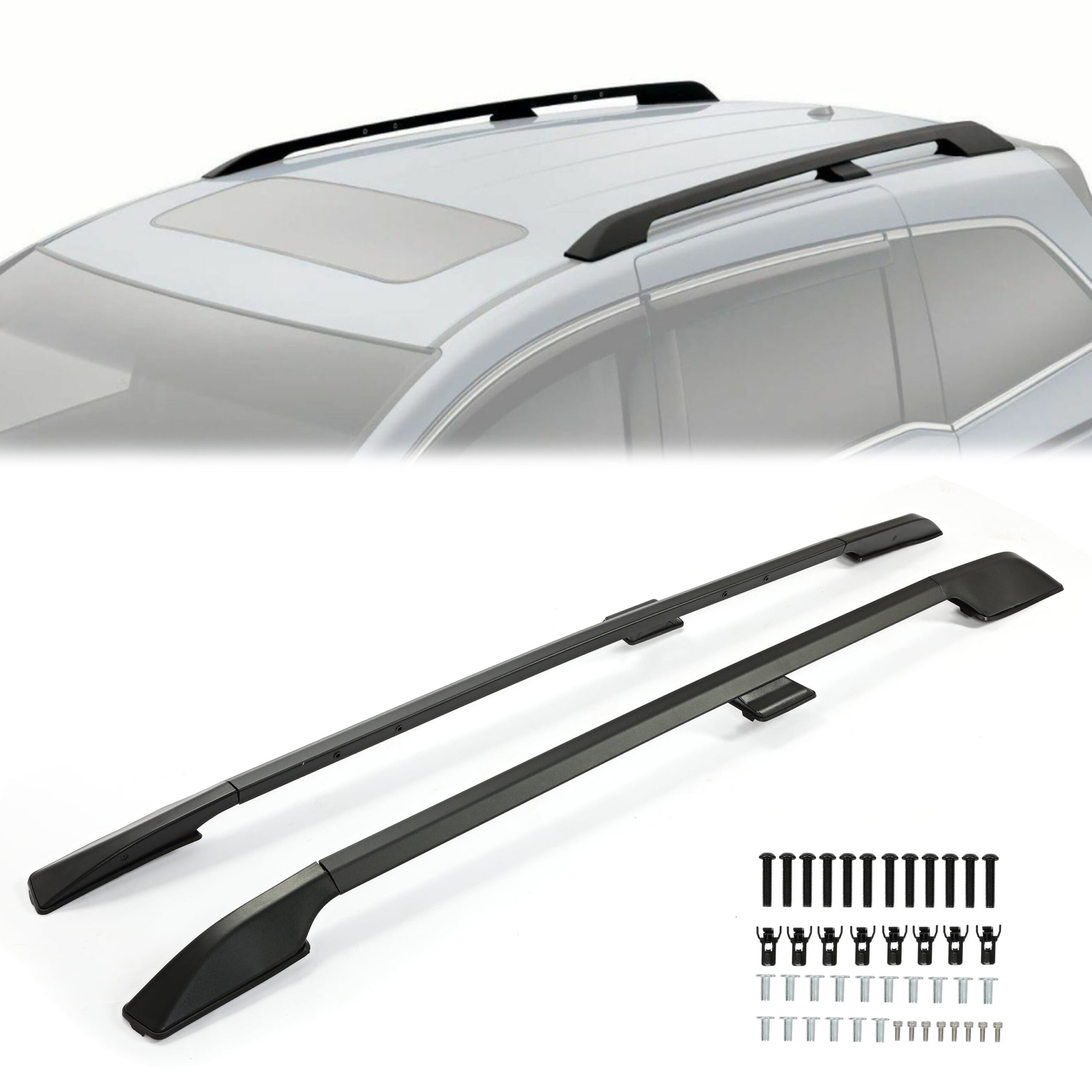 Kojem Roof Rack Side Rails for 11 12 13 14 15 16 17 Honda Odyssey Luggage Rack Carrier