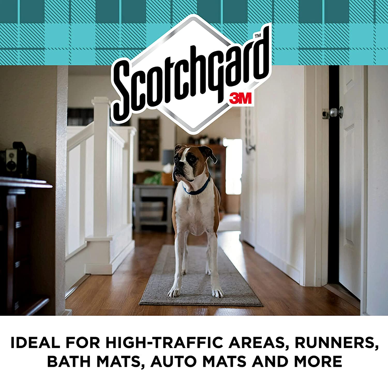 Scotchgard Fabric & Carpet Cleaner. Deep Foaming Action. 14 Oz. Blue Cleaner