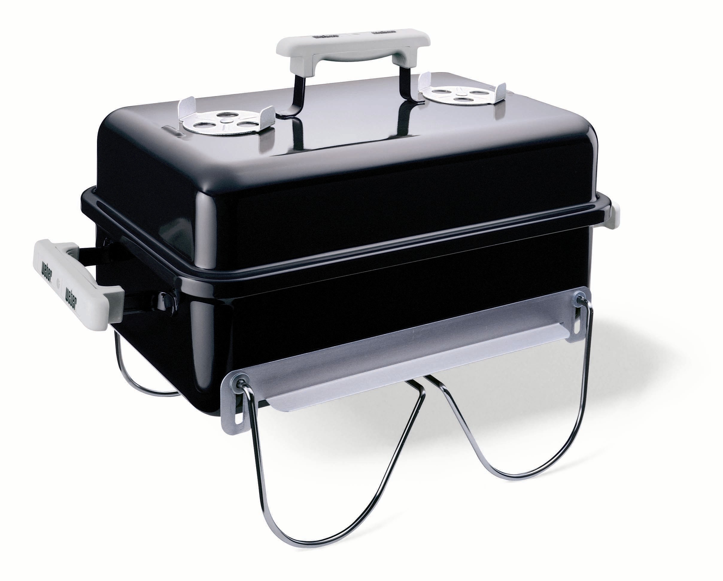 Weber Go-Anywhere 21-in W Black Charcoal Grill