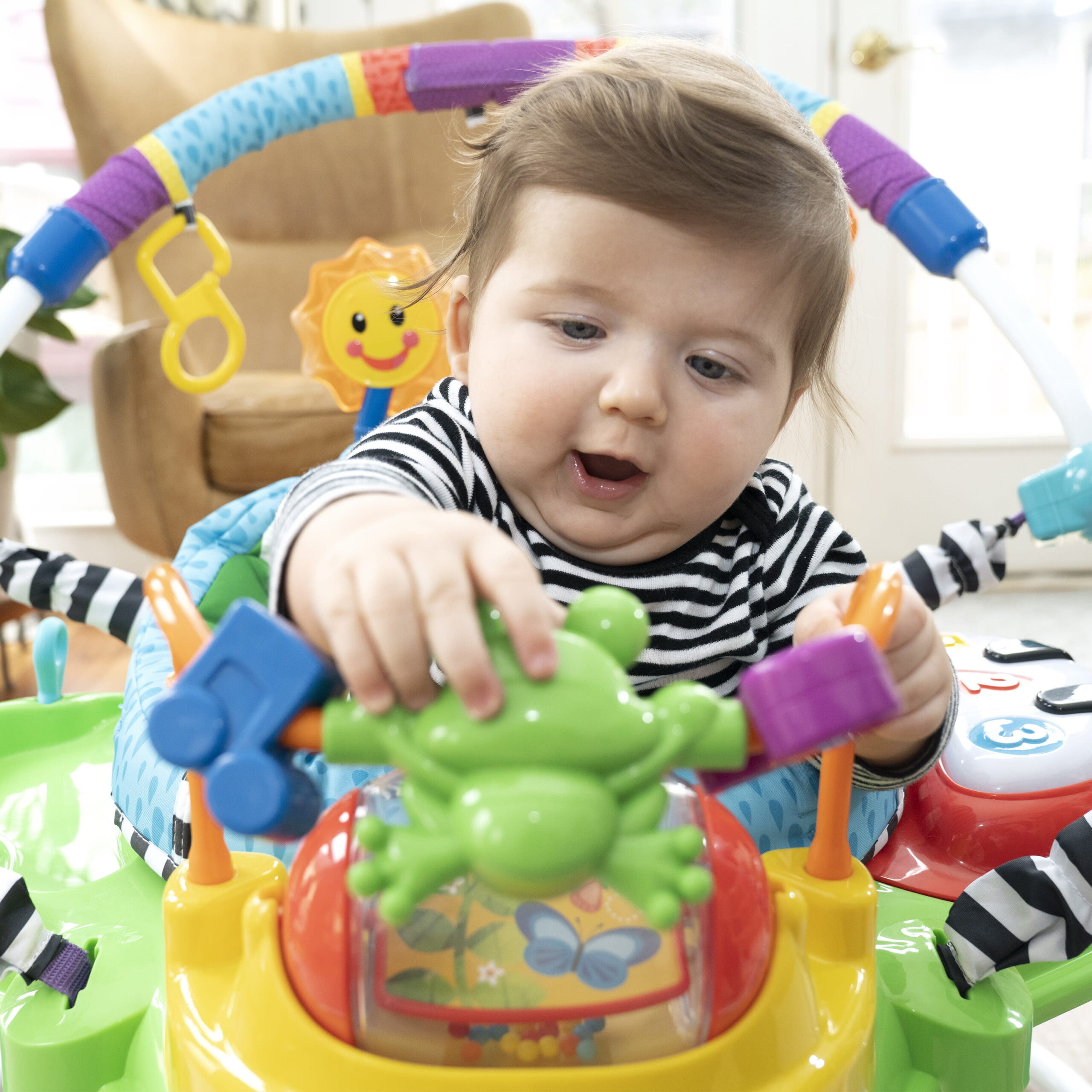 Baby Einstein Neighborhood Friends Activity Jumper with Lights and Melodies