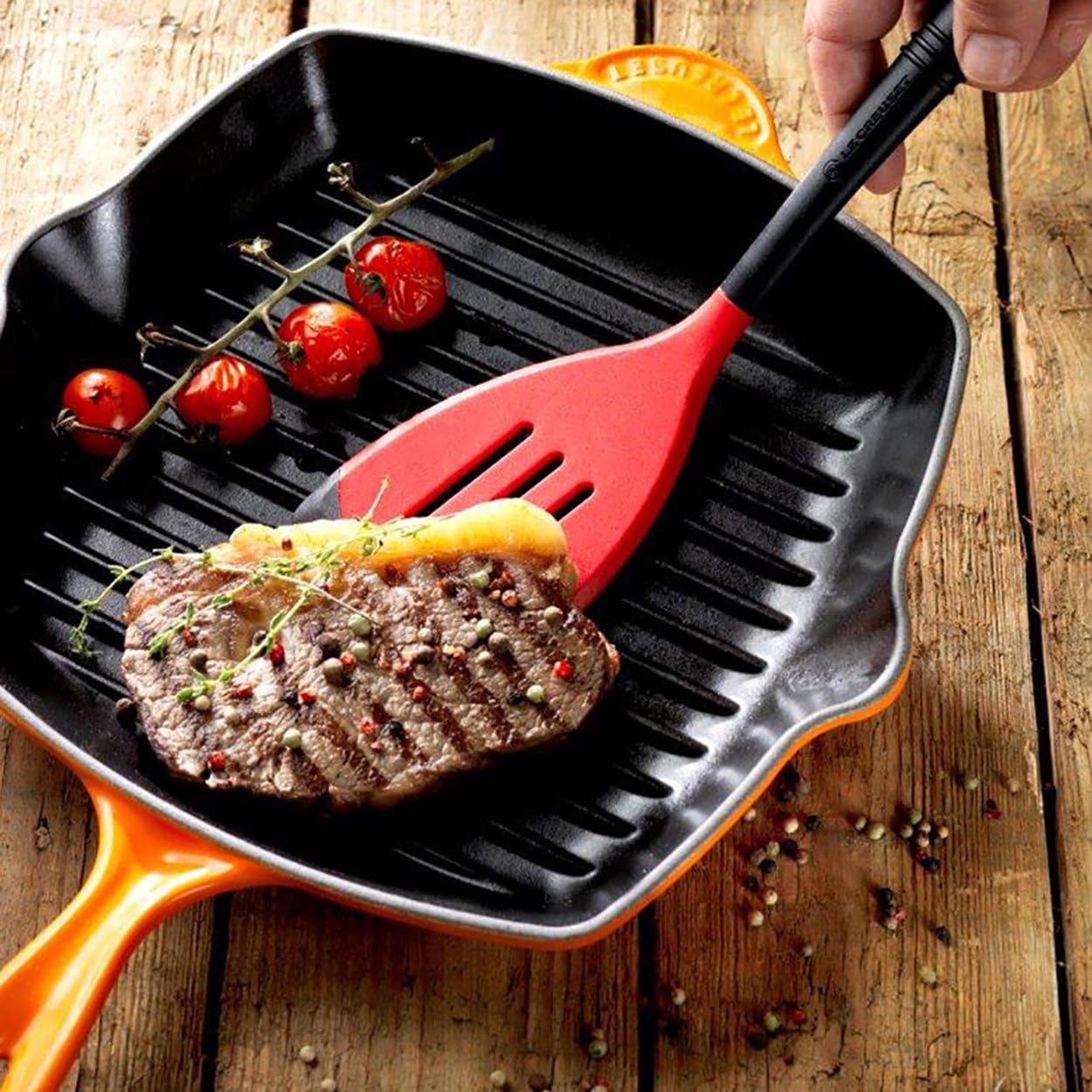 Le Creuset Square Skillet Grill Pan