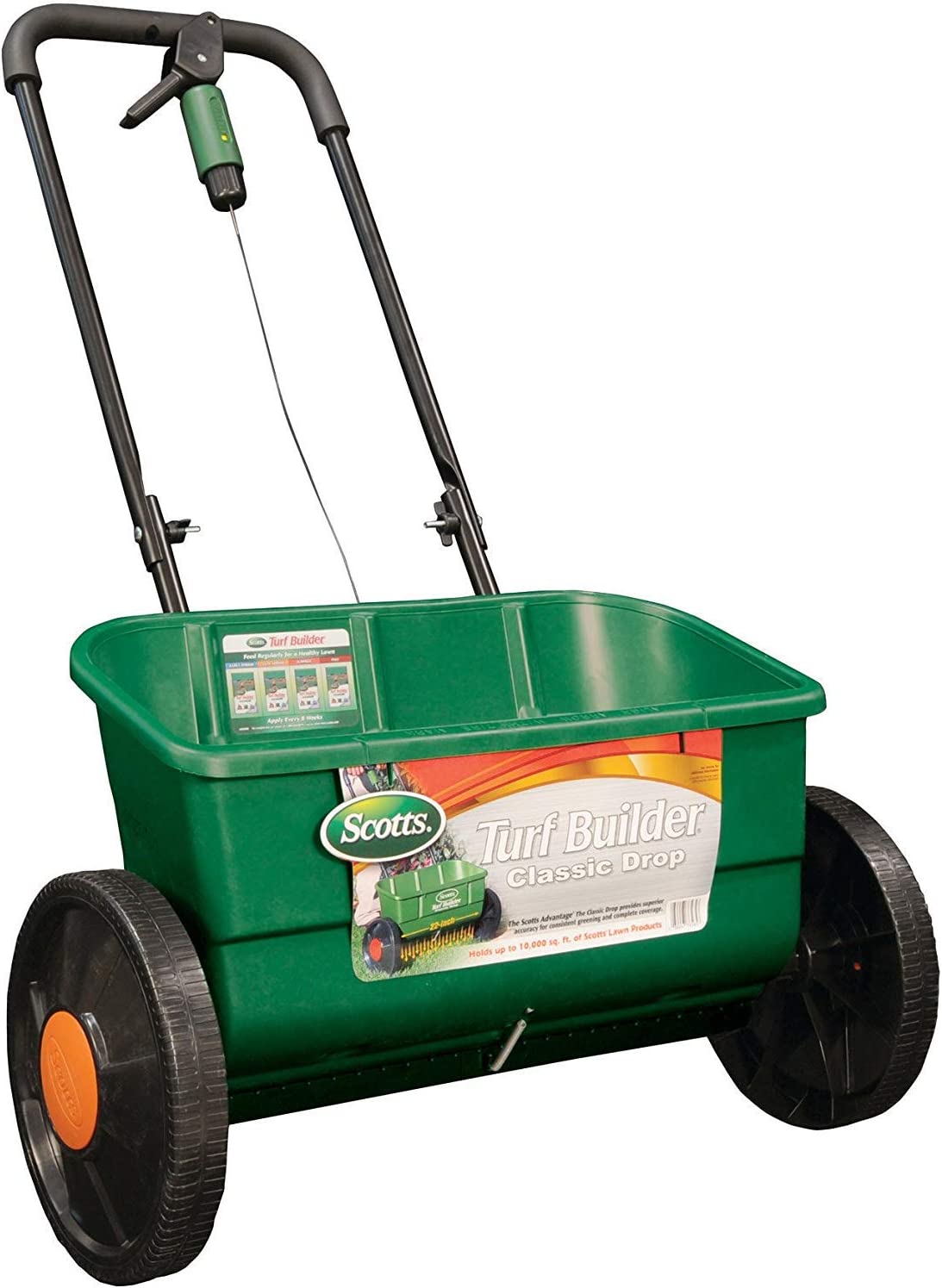 Scotts 76565 Turf Builder Classic Drop Spreader. Single Pack