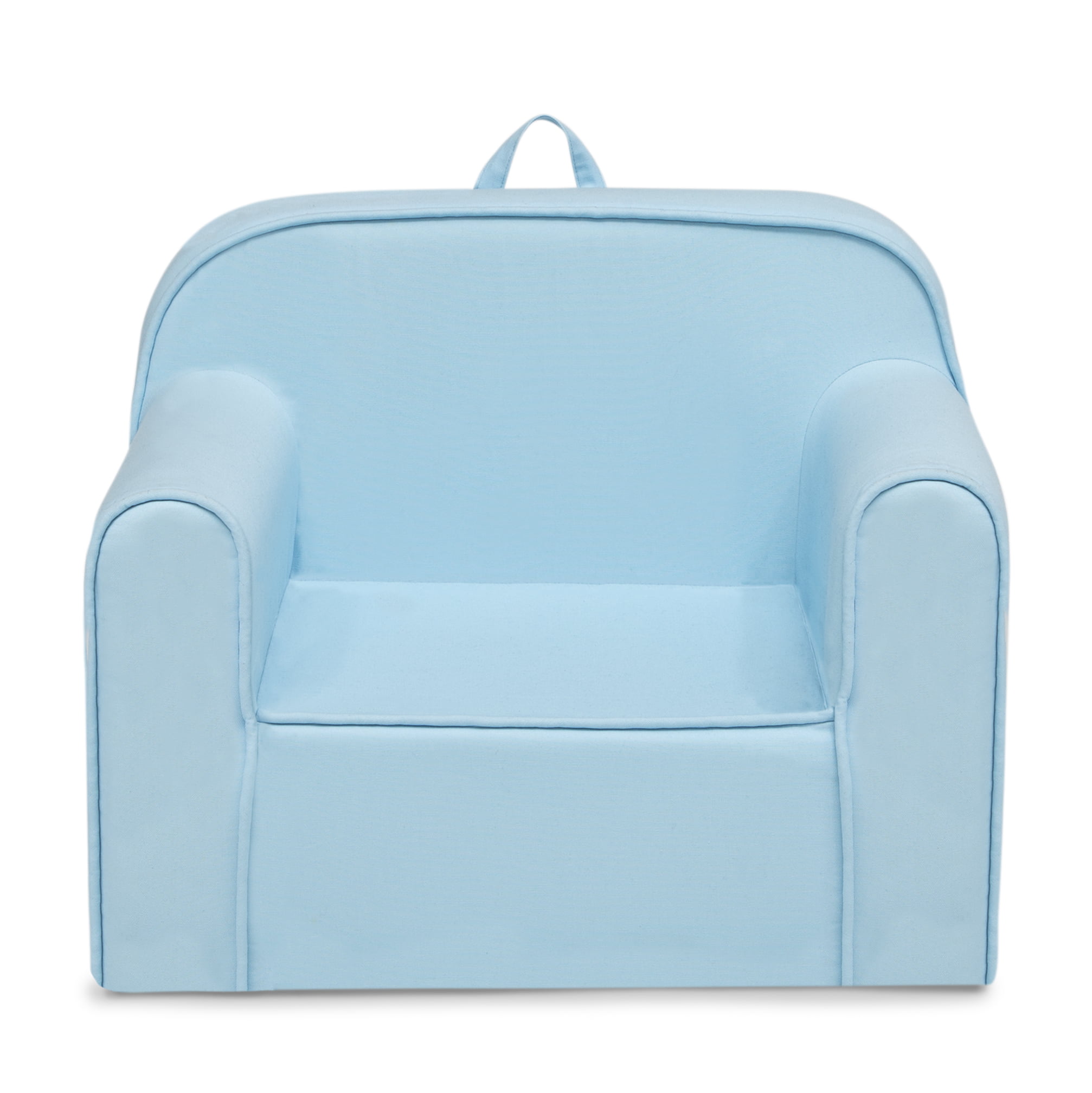 Delta Children Cozee Chair for Kids for Ages 18 Months and Up. Light Blue