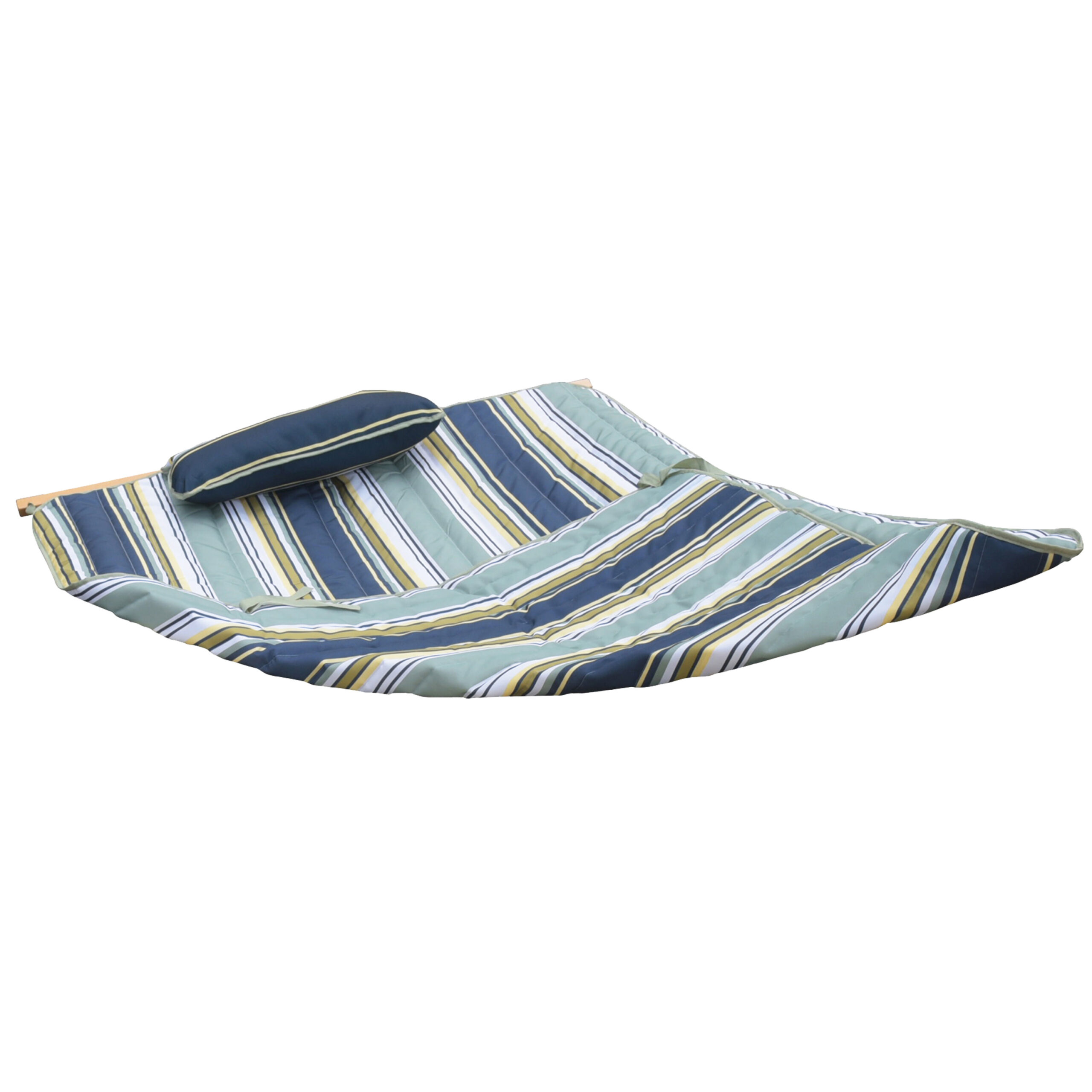 Island Retreat Coastal Stripe Pillow & Pad Set for Hammocks