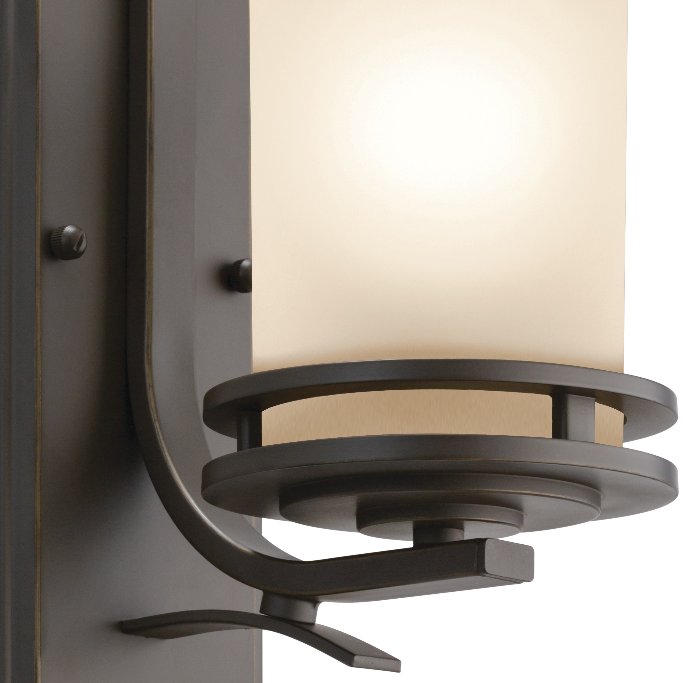 Kichler 5076OZ Hendrik 5.25-in 1-Light Olde Bronze Modern/Contemporary Vanity Light