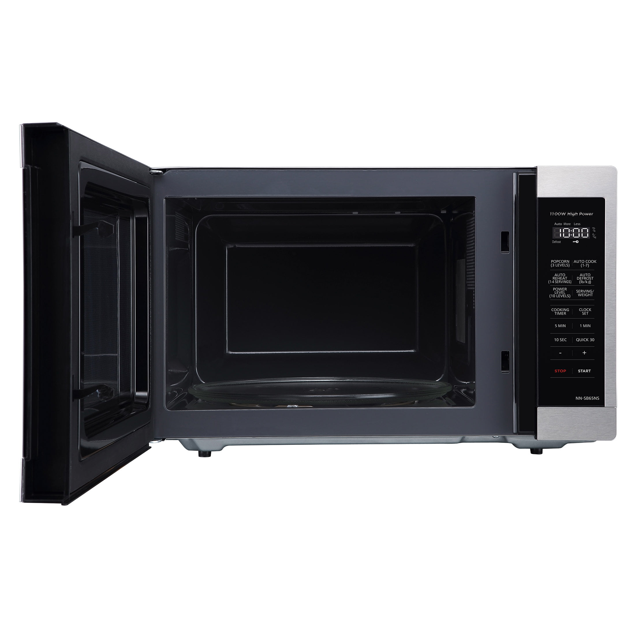 Panasonic 1.3 Cu. ft. Countertop Microwave Oven.1100W. Stainless Steel – NN-SB65NS