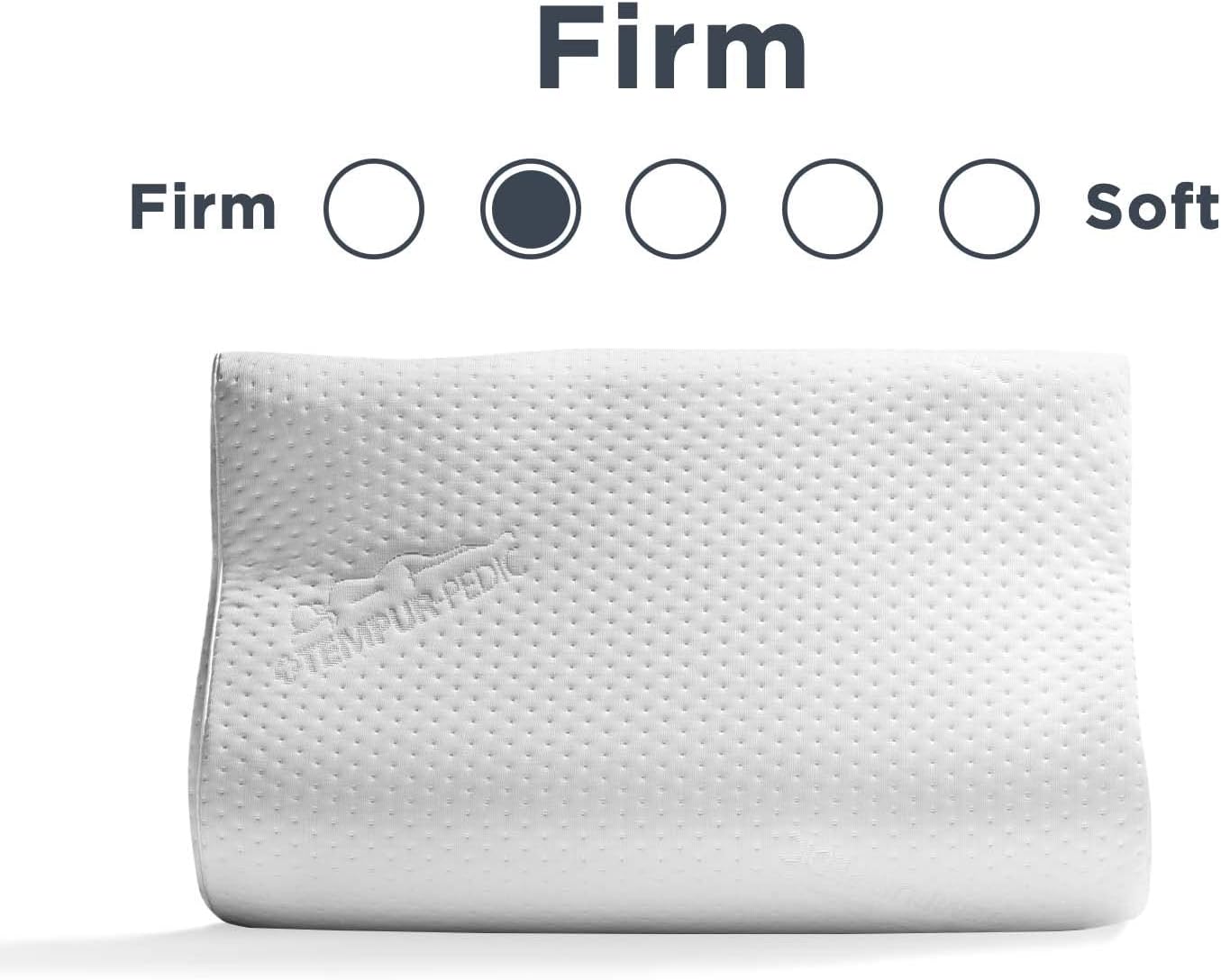 Tempur-Pedic TEMPUR-Ergo Neck Pillow. Small Profile. White