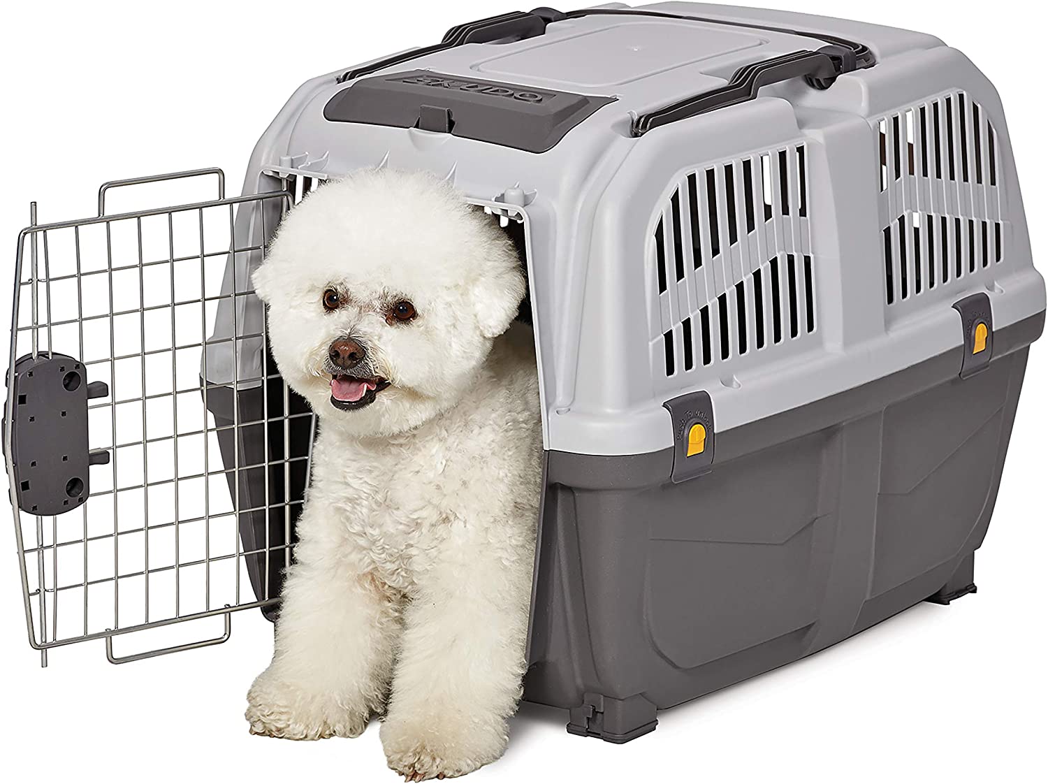 MidWest Skudo Plastic Pet Kennel/Carrier - 27-Inch Deluxe