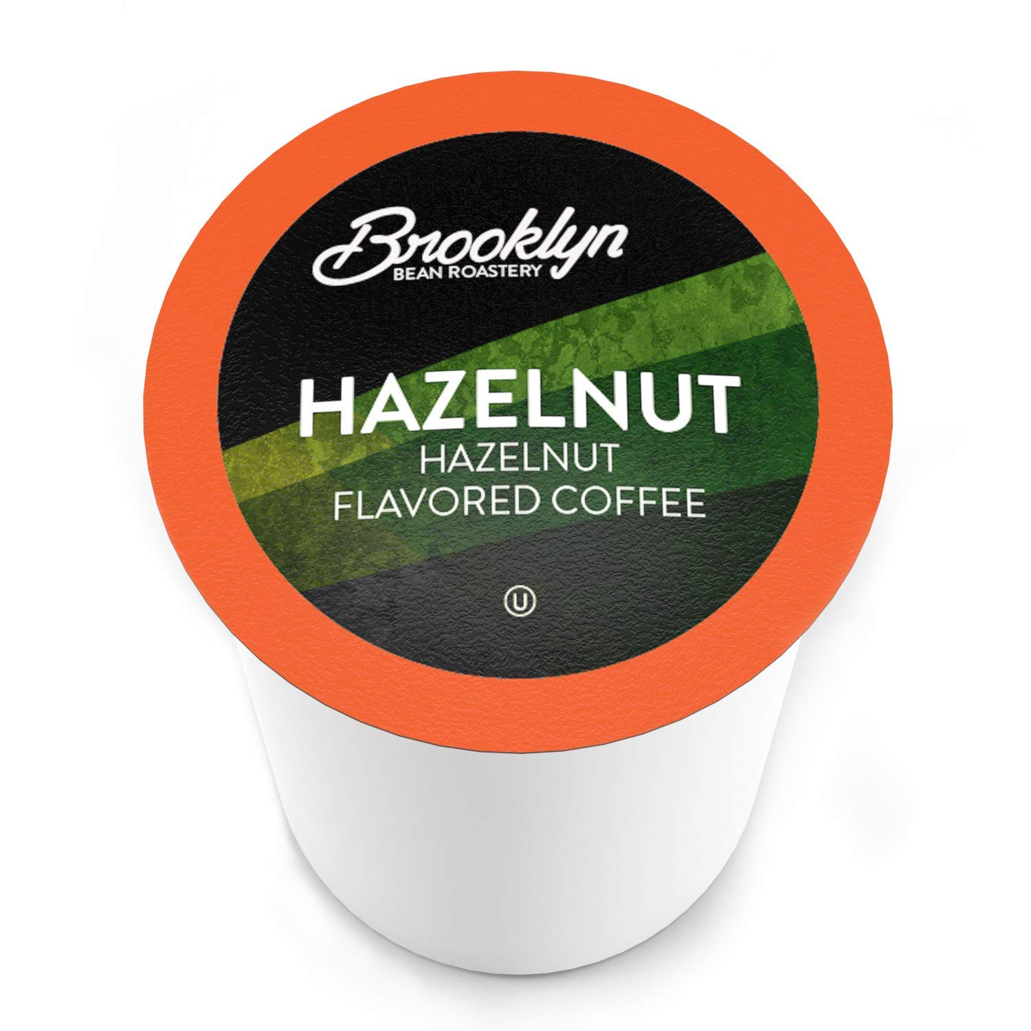 Brooklyn Beans Hazelnut Gourmet Coffee Pods. Compatible with 2.0 Keurig K Cup Brewers. 40 Count