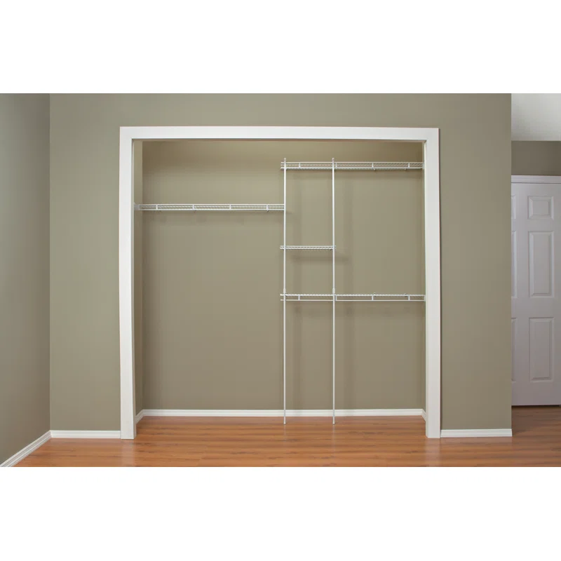ClosetMaid 1628 Closet Organizer Kit. 5-Foot to 8-Foot. White