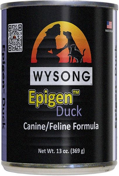 Wysong Epigen Duck Formula Canned Dog and Cat Food 12.9-oz. case of 12