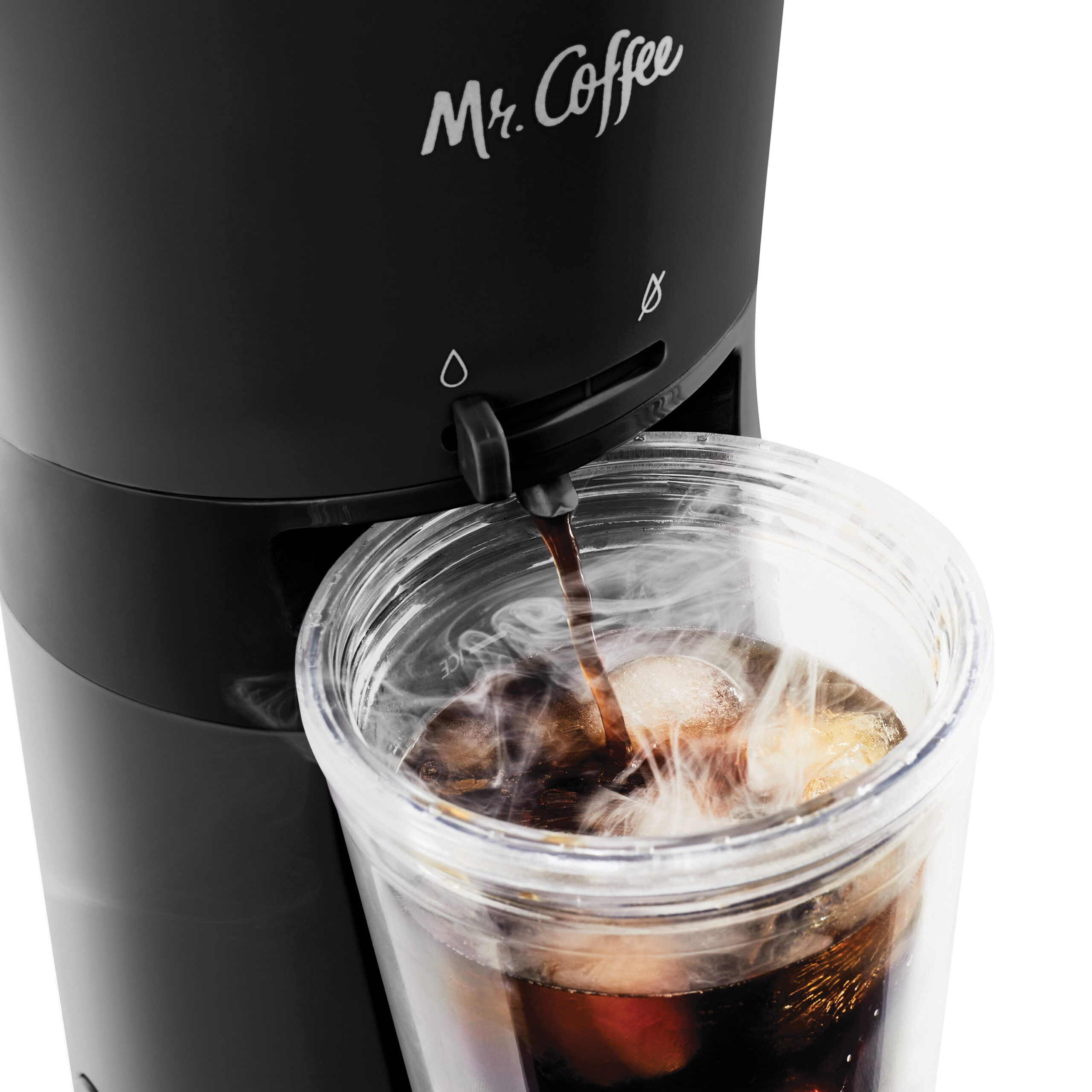 Mr. Coffee® Iced™ Coffee Maker with Reusable Tumbler and Filter. Black