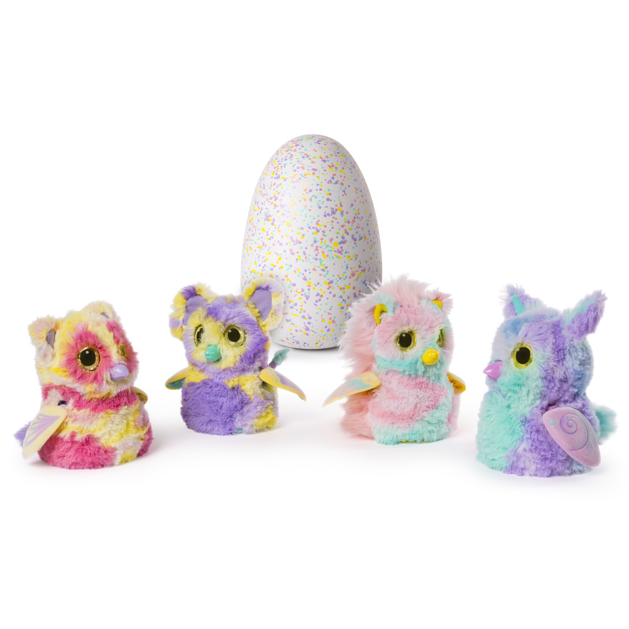 Hatchimals Mystery. Hatch 1 of 4 Fluffy Interactive Mystery Characters from Cloud Cove (Styles May Vary)
