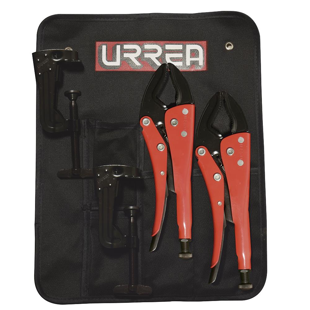 URREA 2-Pack Locking Plier Set