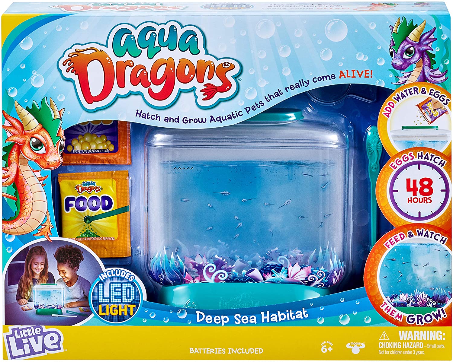 Little Live Aqua Dragons - Deep Sea Habitat