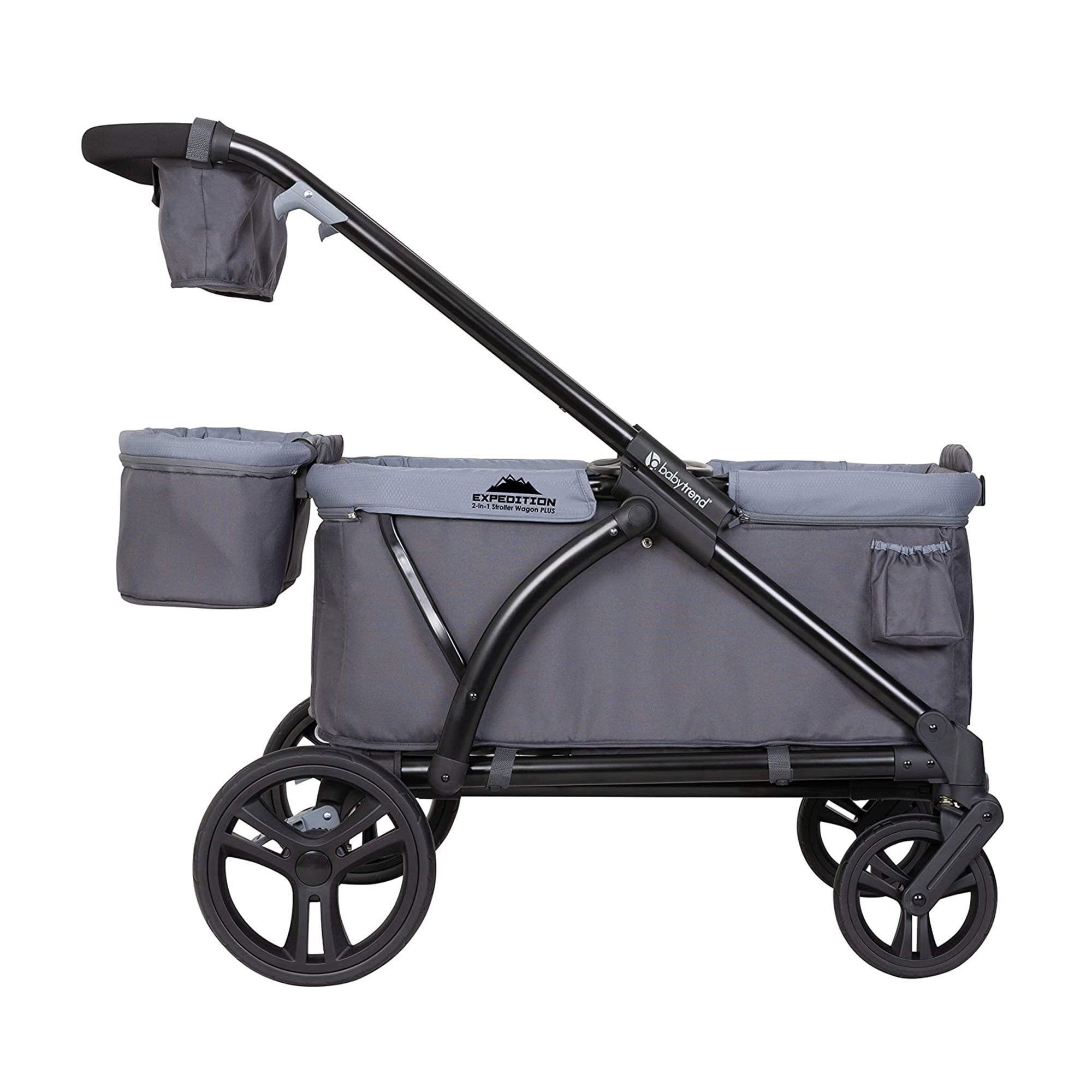 Baby Trend Expedition Wagon Stroller. Solid Print Gray