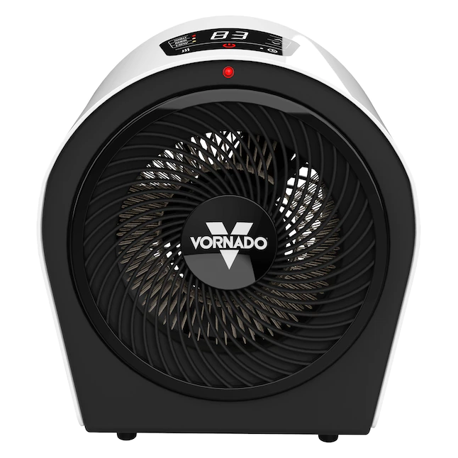 Vornado EH1-0160-43 1500-Watt Utility Fan Utility Indoor Electric Space Heater with Thermostat
