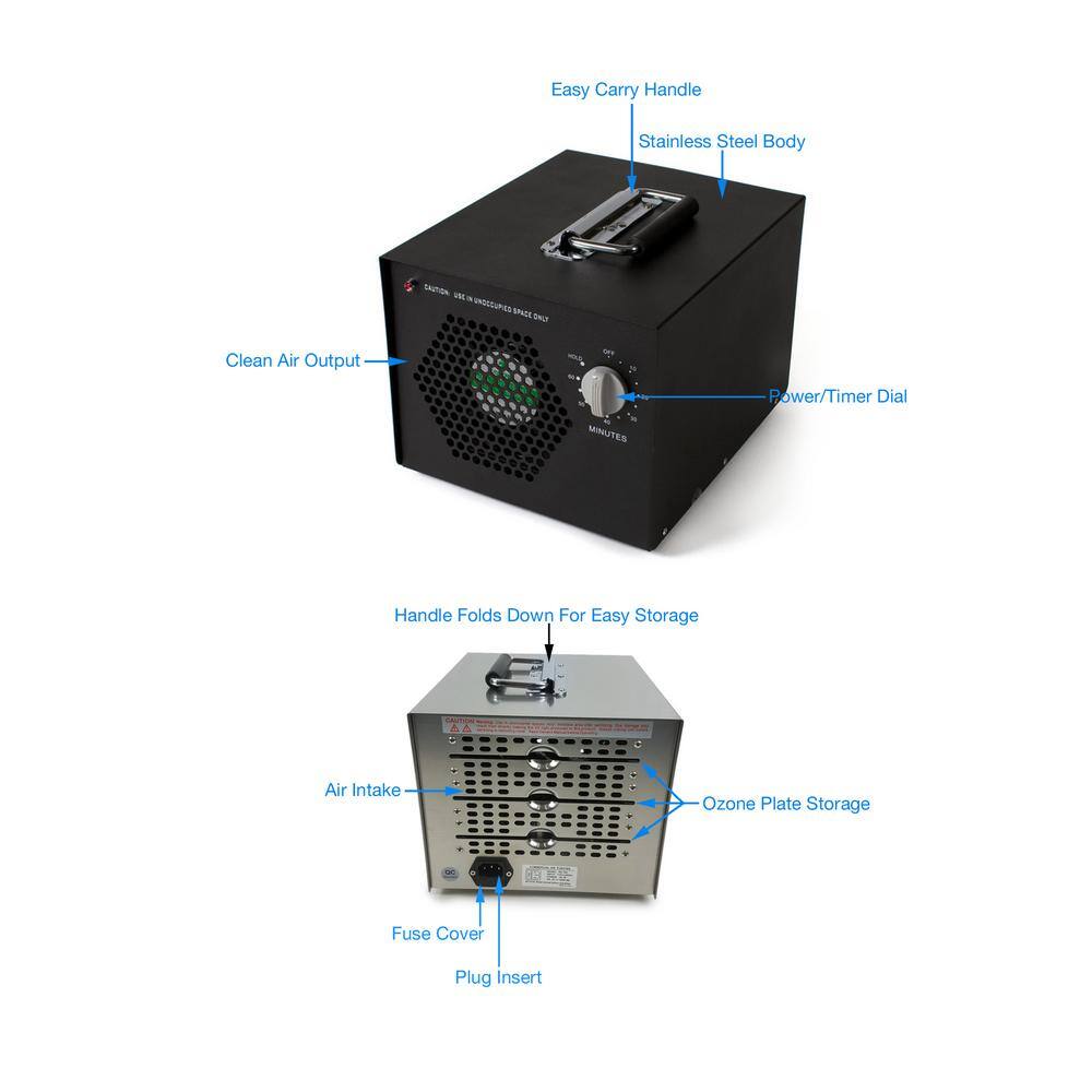 New Comfort HE-500 HE 500 Commercial Ozone Generator Air Purifier