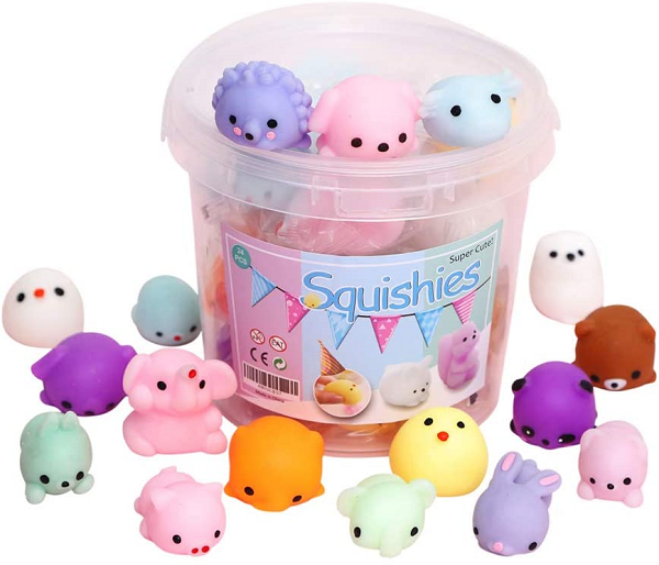 Squishies Squishy Party Favors Mochi Squishy Toy for Kids . 24pcs