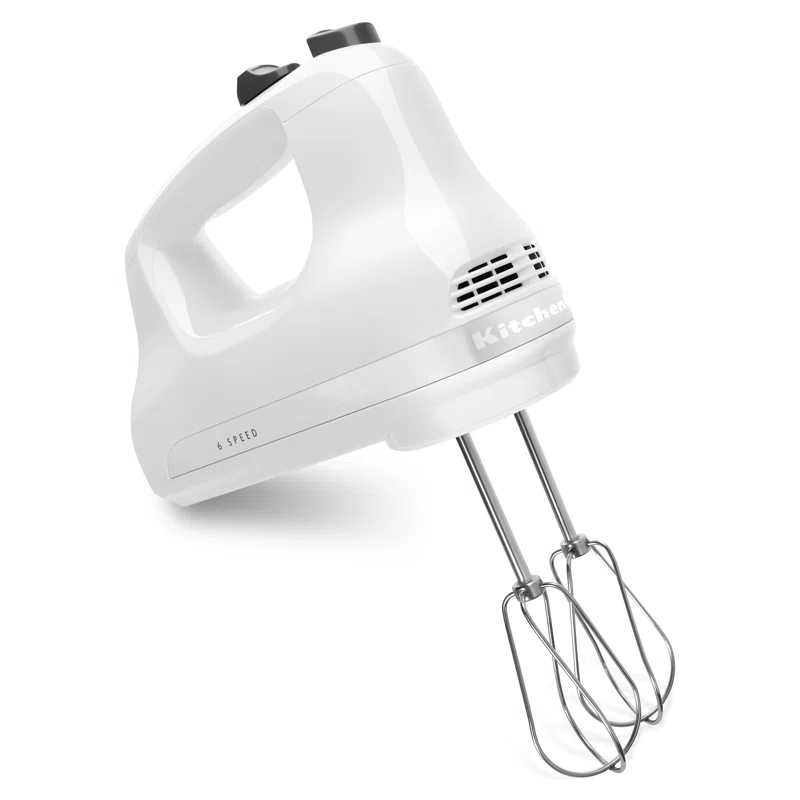 KitchenAid KHM512WH 5-Speed Ultra Power Hand Mixer. White