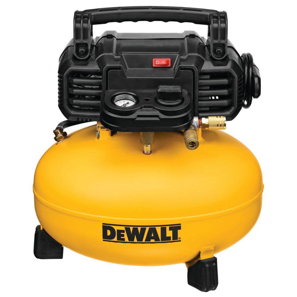 DEWALT DWFP55126 6 Gal. 165 PSI Electric Pancake Air Compressor