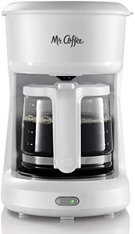 Mr. Coffee 2134286 ® 5-Cup Mini Brew Switch Coffee Maker. White