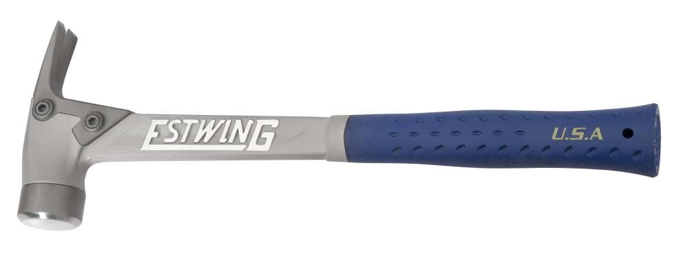 Estwing 14-oz Smooth Face Steel Head Rubber Framing Hammer
