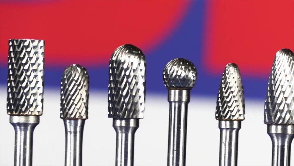 Drill America 28-Piece Tungsten Carbide Set Cutting Bit Accessory Kit