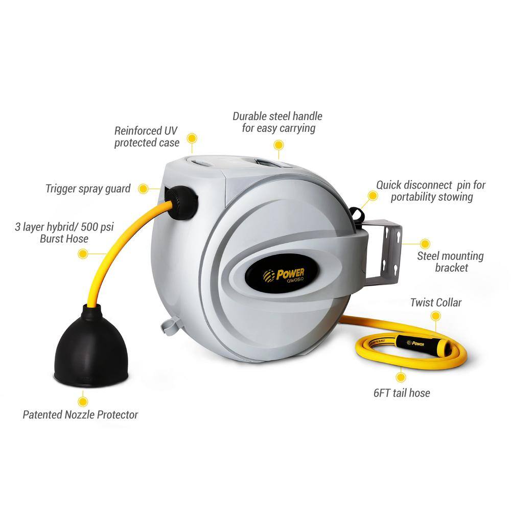BL-GW100 1/2 in. x 100 ft. Retractable Hose Reel