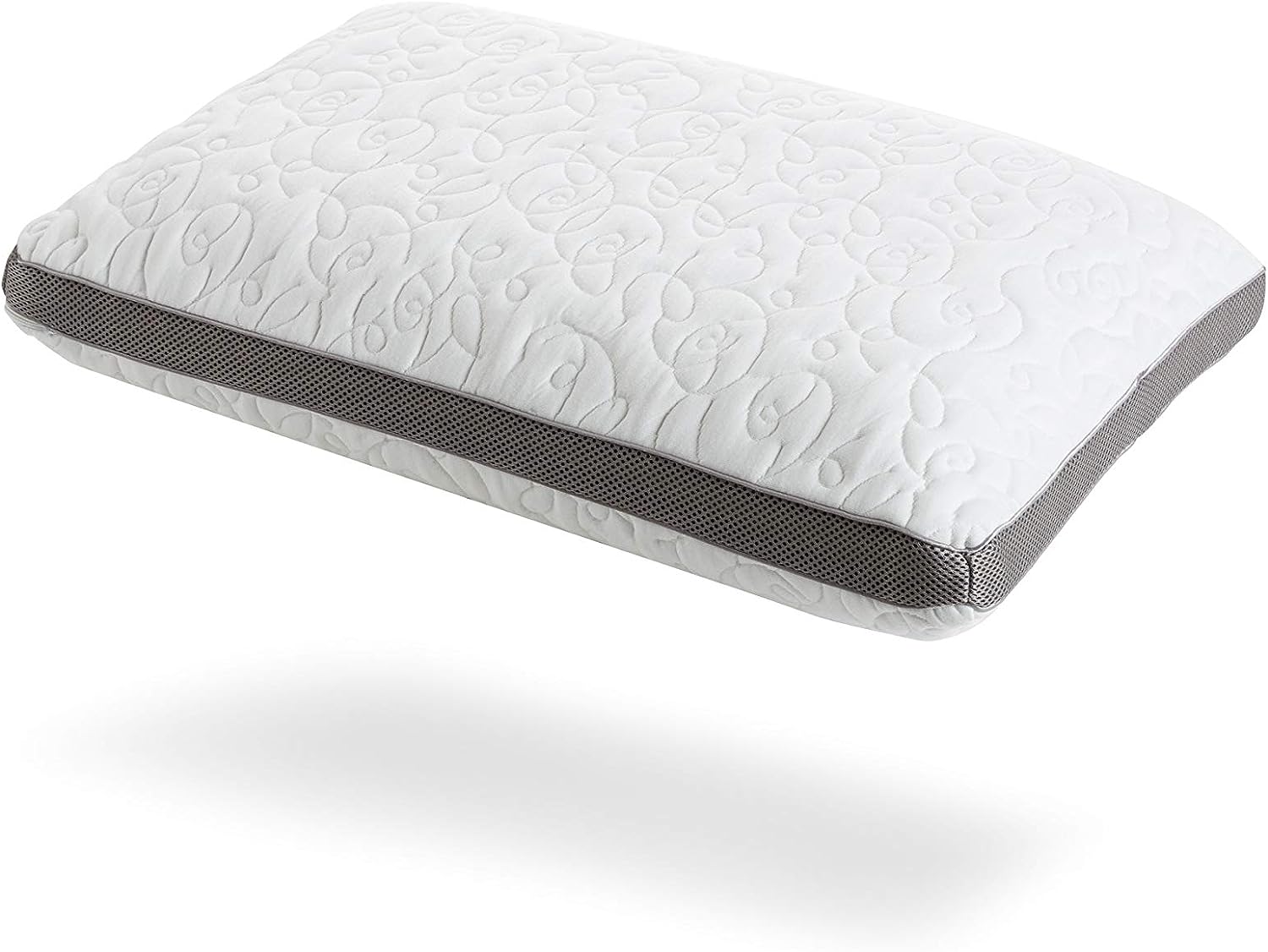 Perfect Cloud Double Airflow Ventilated Memory Foam Bed Pillow for Sleeping - 5.5-inch Breathable Cooling Medium-Loft (Standard)