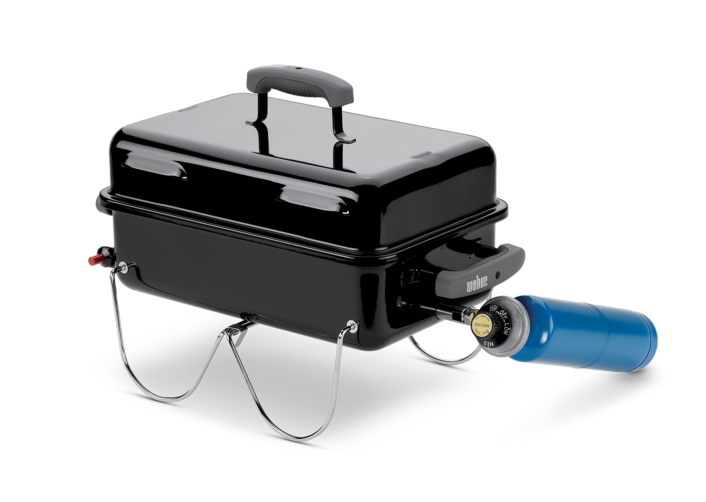 Weber 160-Sq in Black Portable Gas Grill