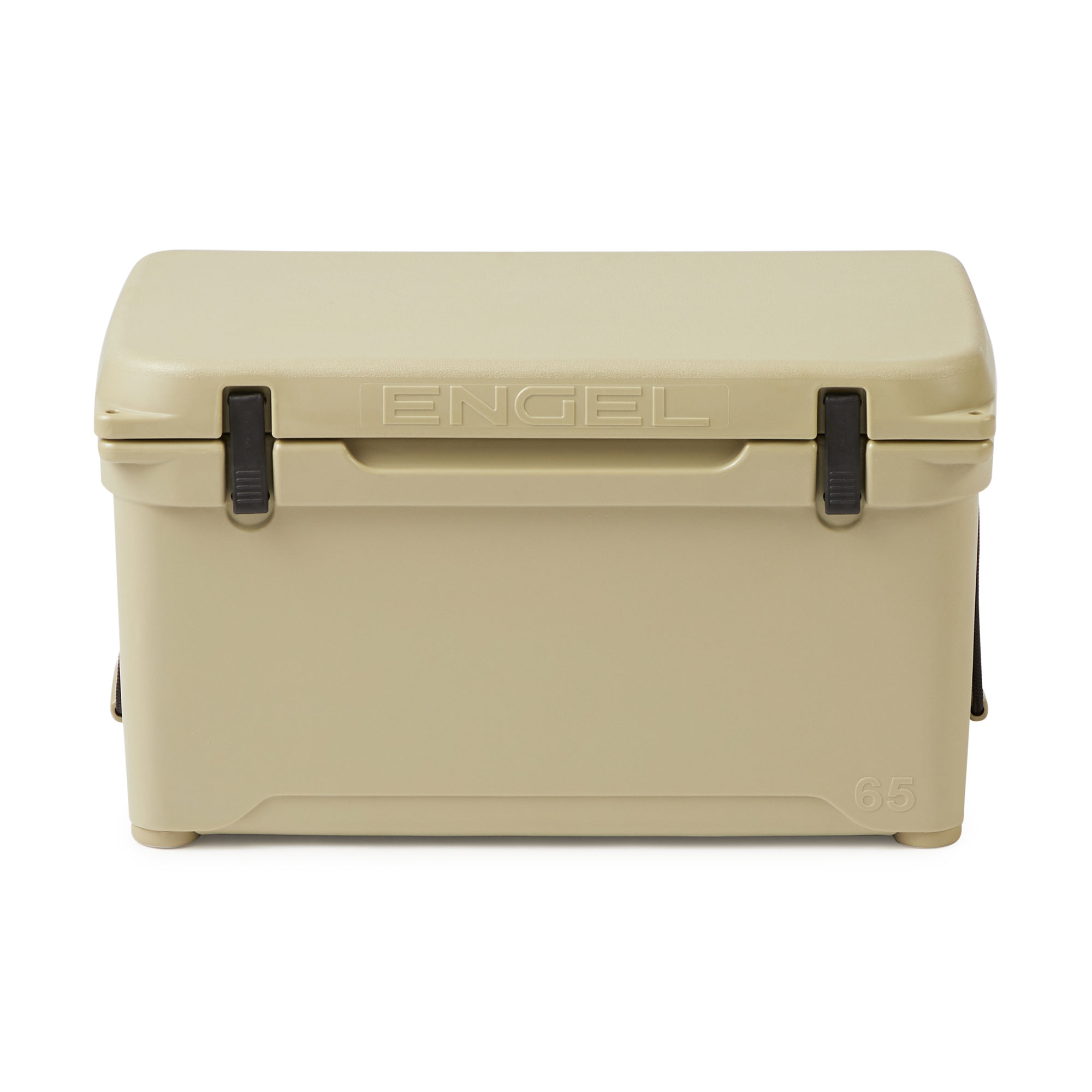 Engel 14.5 Gallon 70 Can 65 High Performance Seamless Roto Molded Cooler. Tan
