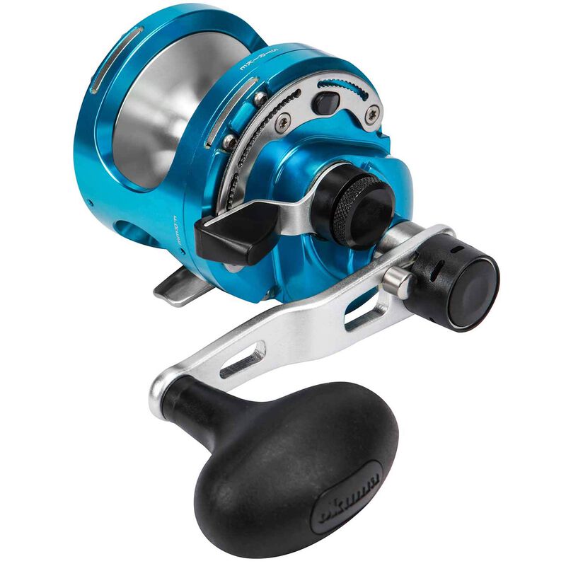 OKUMA Custom Blue Premium CBV12NII 2-Speed Lever Drag Conventional Reel