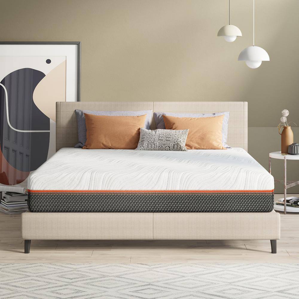 Sweetnight  12 in. Medium to Soft Innerspring Tight Top Pocket Spring King Mattress. Adjustable Sleep Feelings
