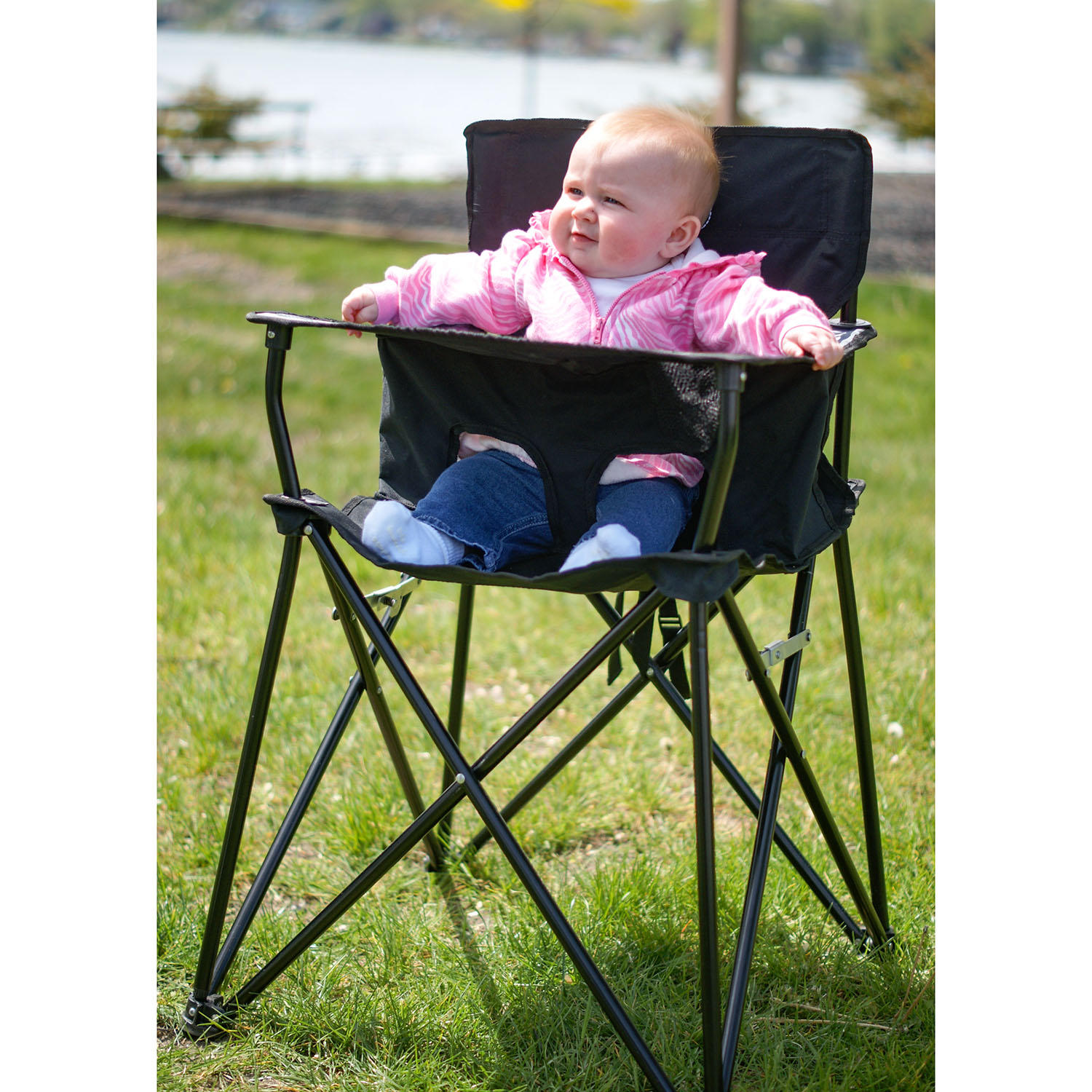 Ciao Baby Portable High Chair (Black)