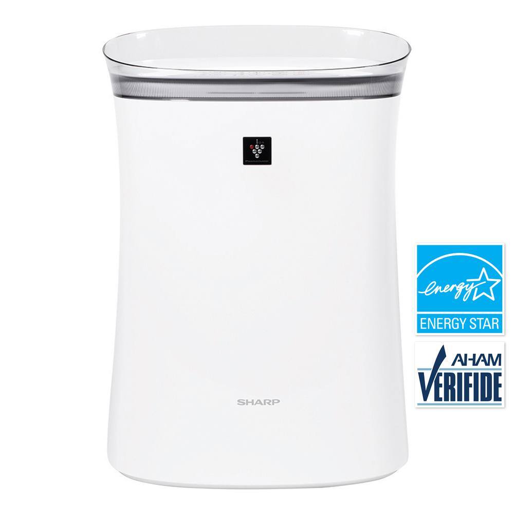 Sharp FP-K50UW Air Purifier with Plasmacluster Ion Technology Recommended for Medium-Sized Rooms. Kitchen. Den. Bedroom. Office. 259 sq ft
