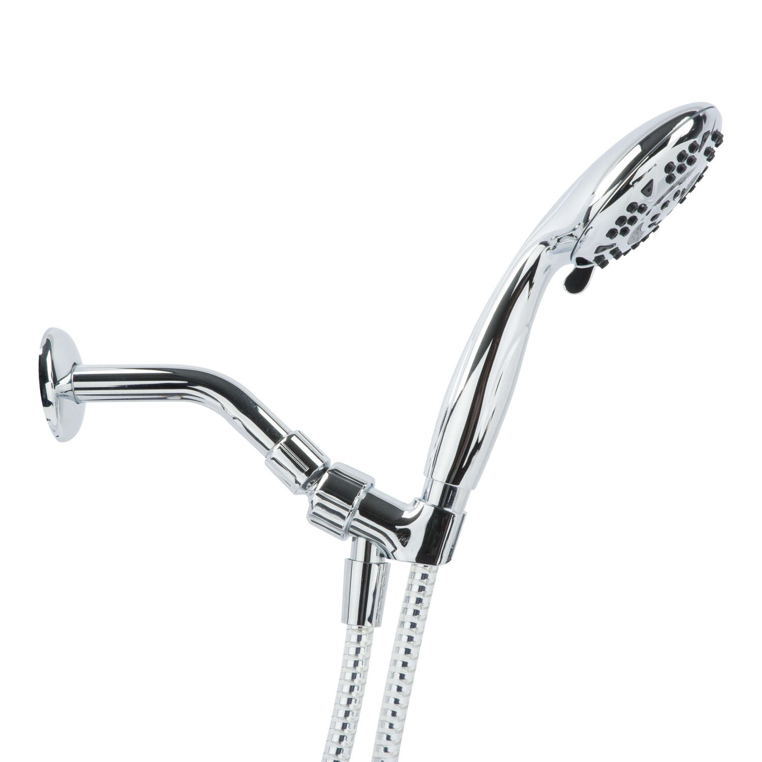 OakBrook Chrome PVC 5 settings Handheld Showerhead 1.8 gpm