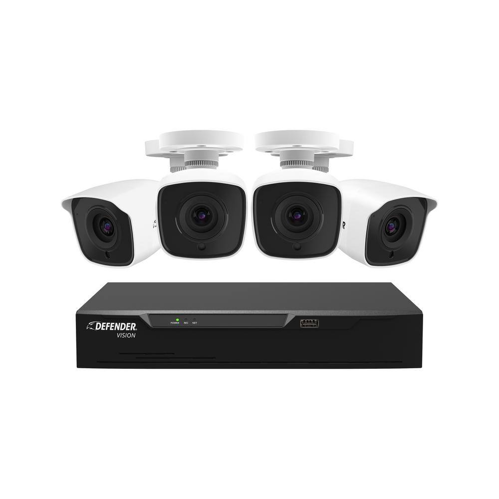 Defender 4-Channel 8MP Ultra HD Security Camera System